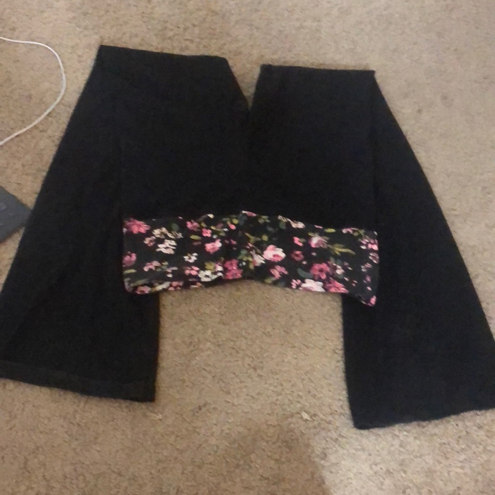 Bootcut, high rise leggings